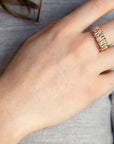 The Everyday Ring | Magpie Jewellery | Rose Gold | On Model 