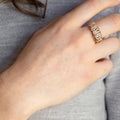 The Everyday Ring | Magpie Jewellery | Rose Gold | On Model 