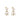 Double Pearl Earrings | Magpie Jewellery