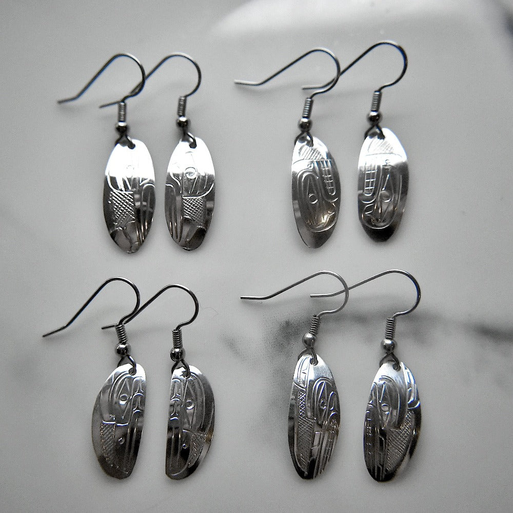 Small Totem Drop Earrings - Magpie Jewellery