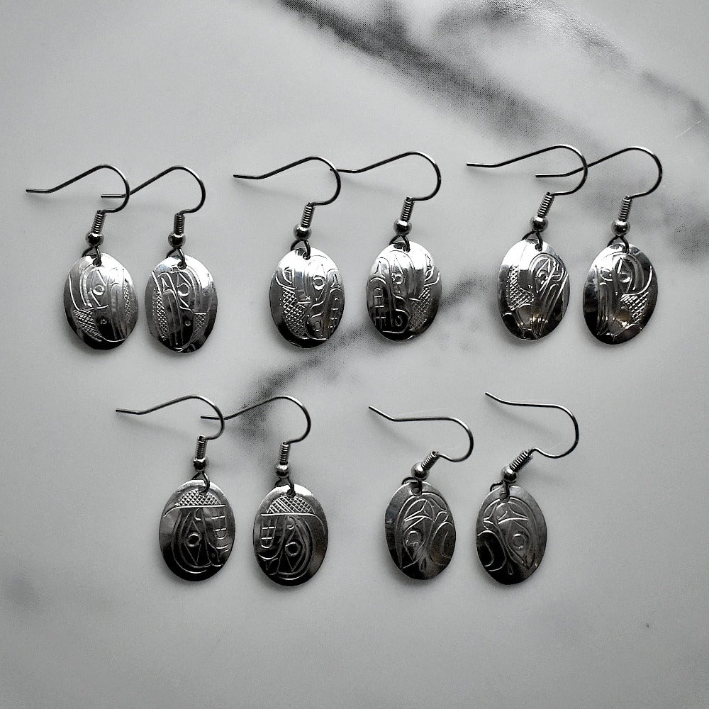 Small Totem Drop Earrings - Magpie Jewellery