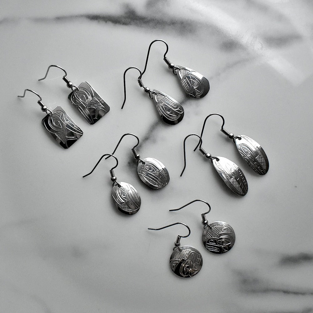 Small Totem Drop Earrings - Magpie Jewellery