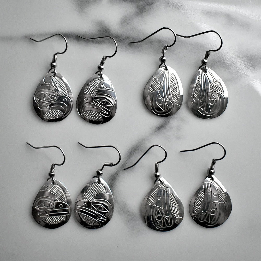 Medium Totem Drop Earrings - Magpie Jewellery