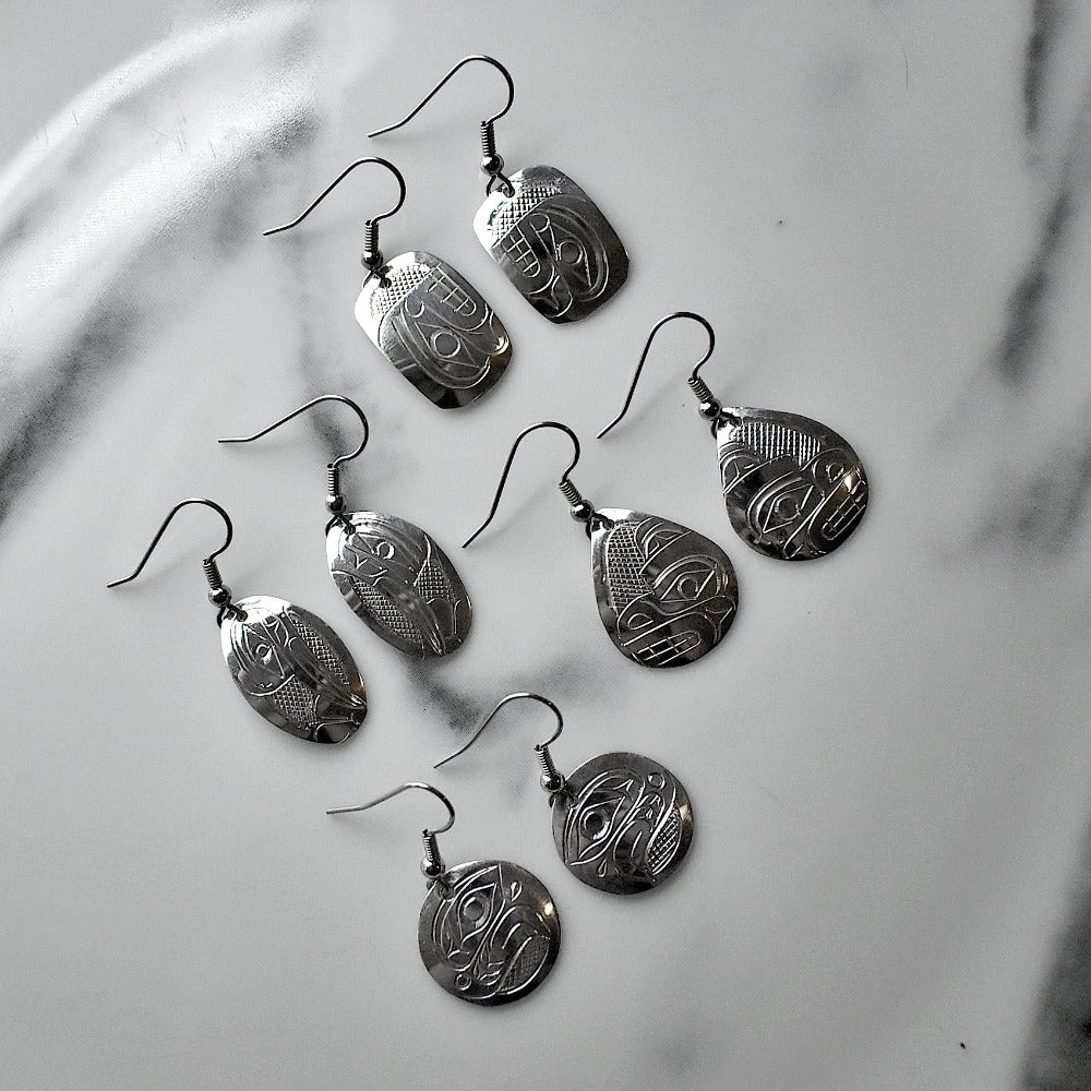 Medium Totem Drop Earrings - Magpie Jewellery