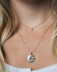 Sapphire Baguette Necklace | Magpie Jewellery