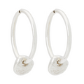 Chip Hoops - Magpie Jewellery