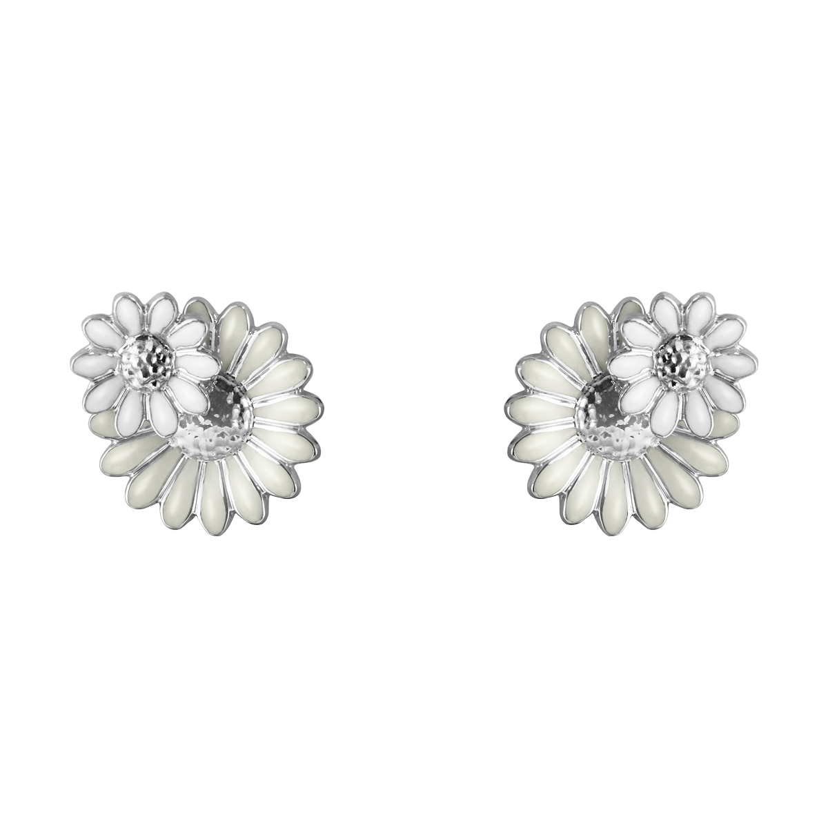 DAISY White Earrings | Magpie Jewellery