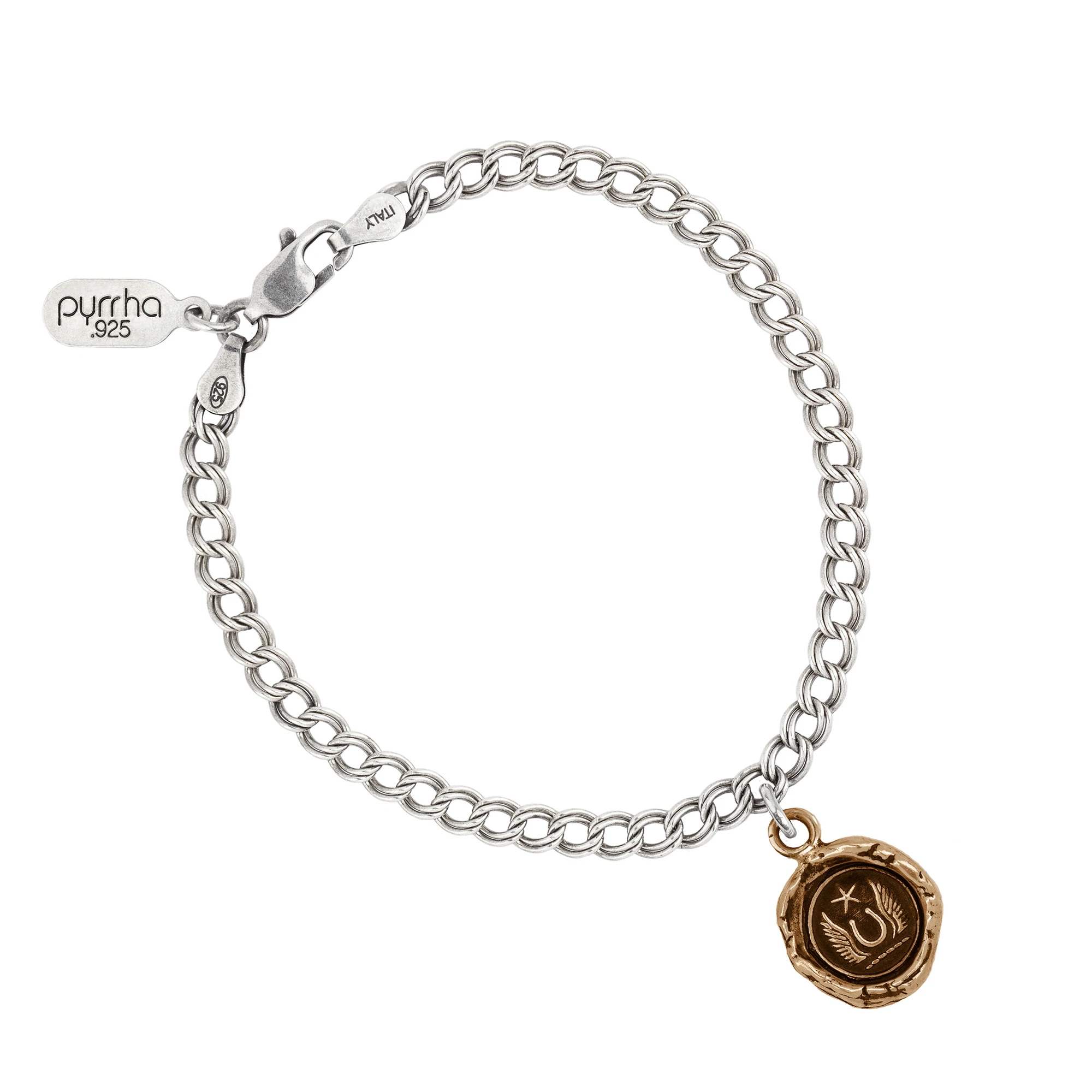 Bronze Luck & Protection Talisman Chain Bracelet | Magpie Jewellery