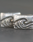 Tofino Break Cufflinks | Magpie Jewellery