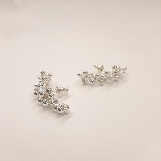Lavender Stalk Earrings | Magpie Jewellery