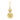 Double Hammered Disc Earrings Y Gold | Magpie Jewellery