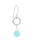 Heart Gemstone Briolette Earrings - Magpie Jewellery