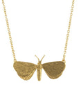 Drab Looper Moth Necklace | Magpie Jewellery
