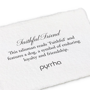Faithful Friend Talisman - Magpie Jewellery