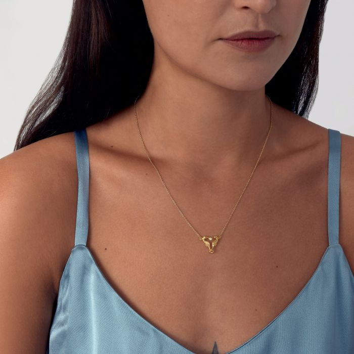 Gold Seahorse Companion Necklace | Magpie Jewellery