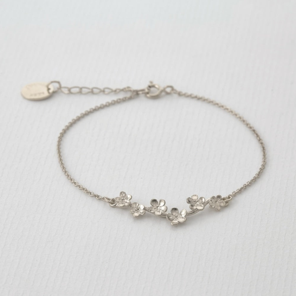 Forget Me Not Bracelet | Magpie Jewellery Silver