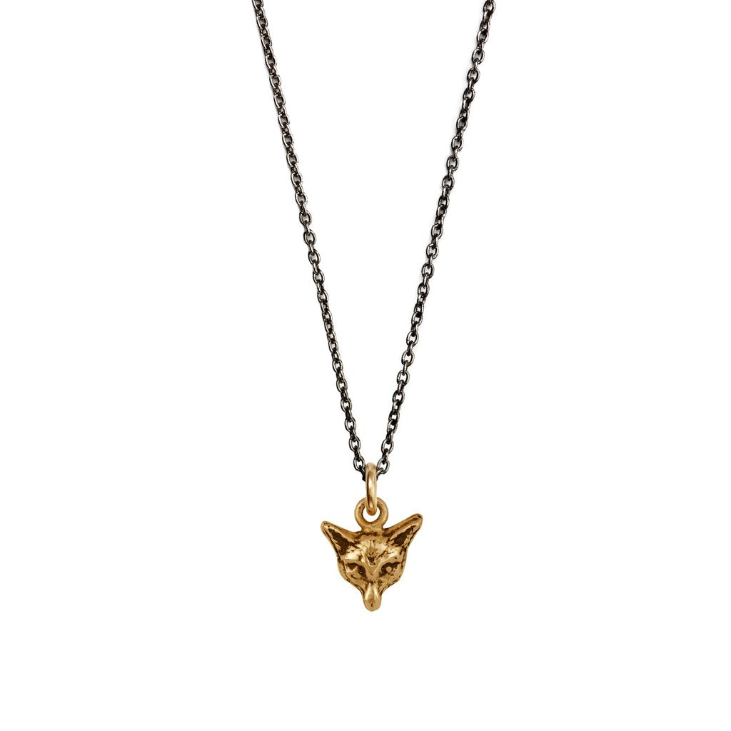 Fox Charm Necklace Bronze | Magpie Jewellery