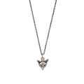 Fox Charm Necklace Silver | Magpie Jewellery
