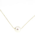 Pearl Solitaire Necklace - Magpie Jewellery