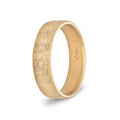 Gold Wedding Band - Large Width