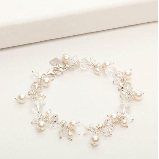 Crystal Victoria Bracelet-Silver