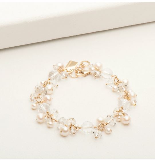 Crystal Victoria Bracelet-Gold-Fill