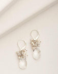 Mini Scarlet Earring Goldfill Pearl & Crystal | Magpie Jewellery