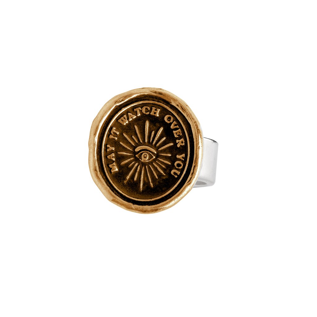 Higher Power Ring Bronze | Magpie Jewellery