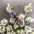 Raw Amethyst Stud Earrings - Magpie Jewellery