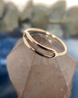 Shape Ring | Magpie Jewellery | Gold-FIll