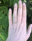 Reef Moon Diamond Ring - Magpie Jewellery