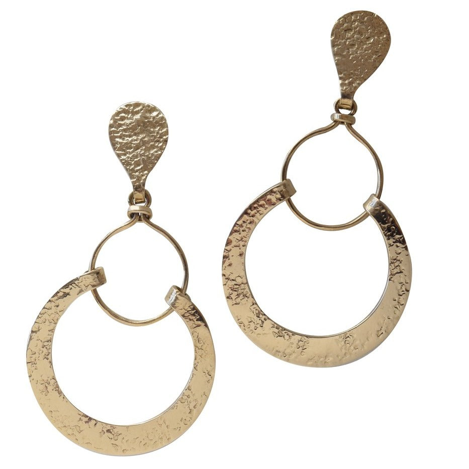 Pomeletta Hoop Earrings - Magpie Jewellery