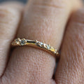 West Coast Rain Wedding Band - Magpie Jewellery