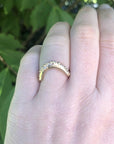 Reef Moon Diamond Ring - Magpie Jewellery