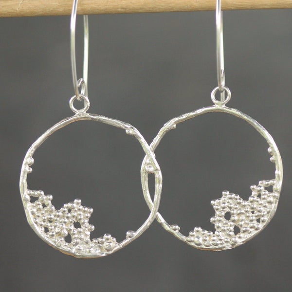 Bubble Hoop Earrings - Magpie Jewellery