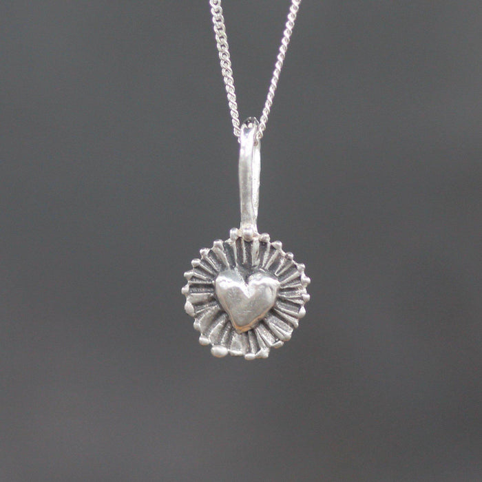 Shining Heart Pendant - Magpie Jewellery