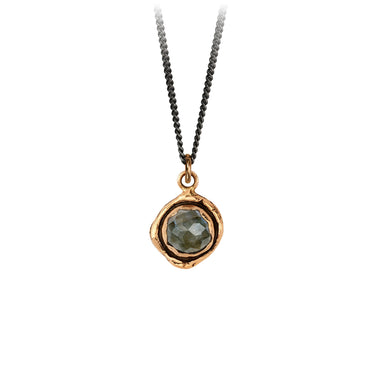 Labradorite Faceted Stone Talisman - Magpie Jewellery