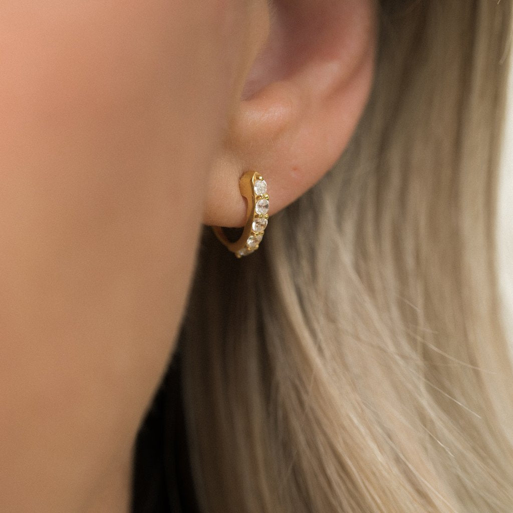 Demi Hoops - Magpie Jewellery