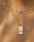 The Lovers II Tarot Card Necklace - Magpie Jewellery