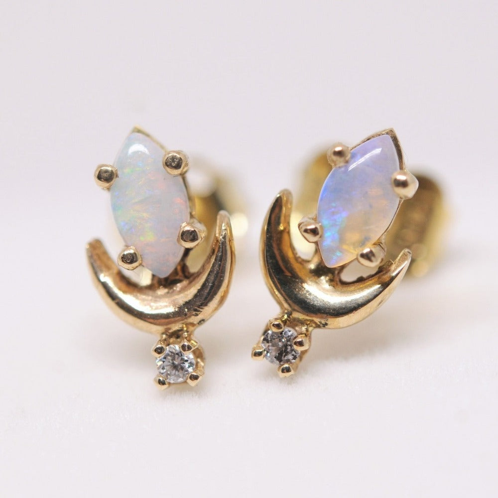 Lvna Stud Earrings - Magpie Jewellery