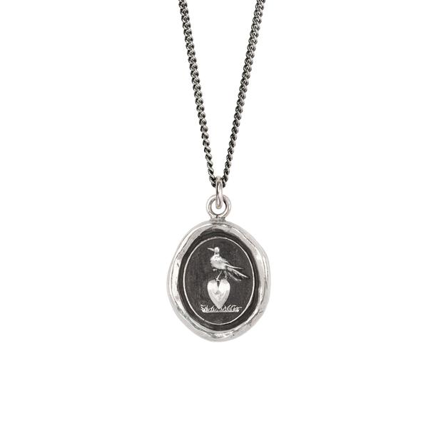 Martlet & Heart Talisman - Magpie Jewellery