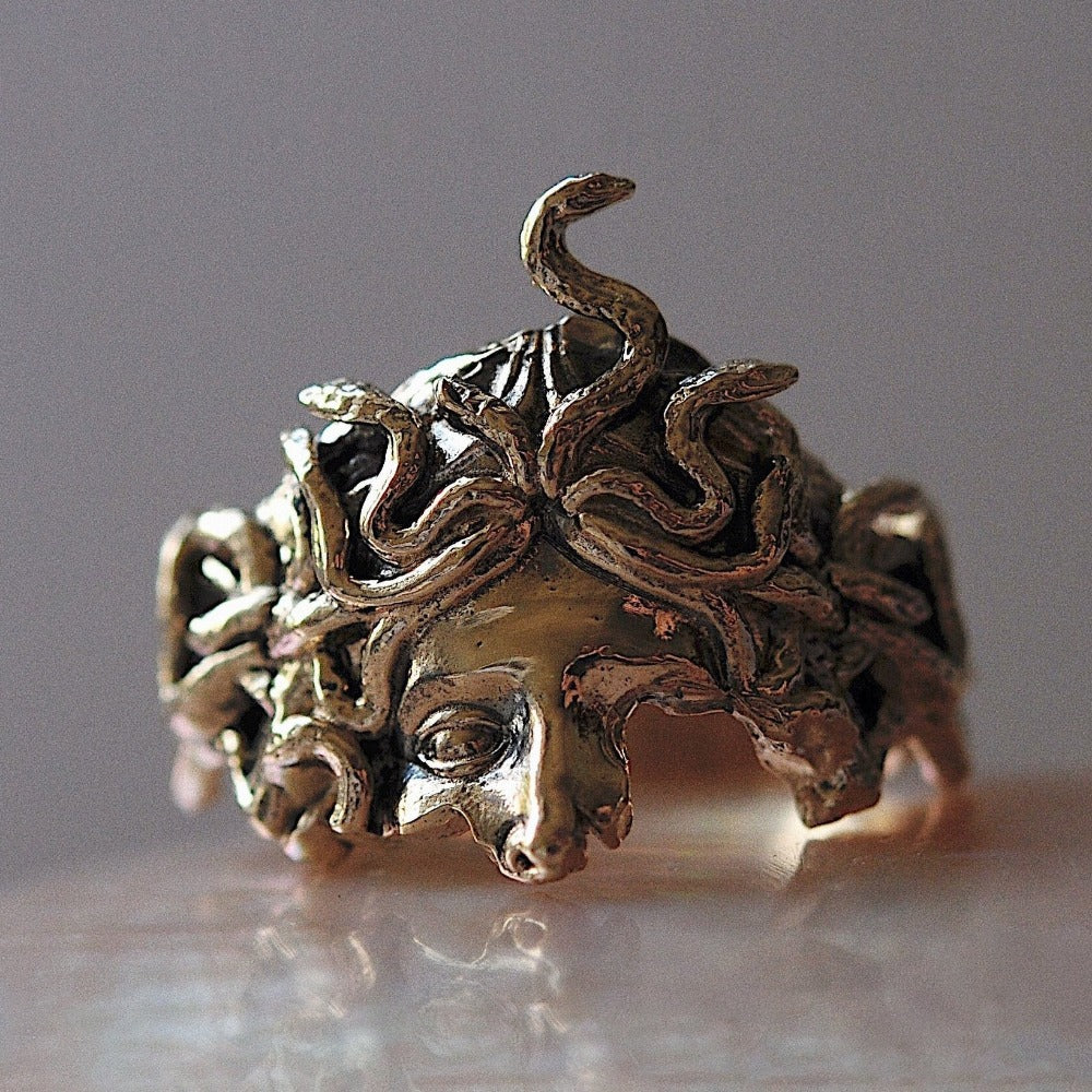 Medusa&#39;s Veil Ring - Magpie Jewellery