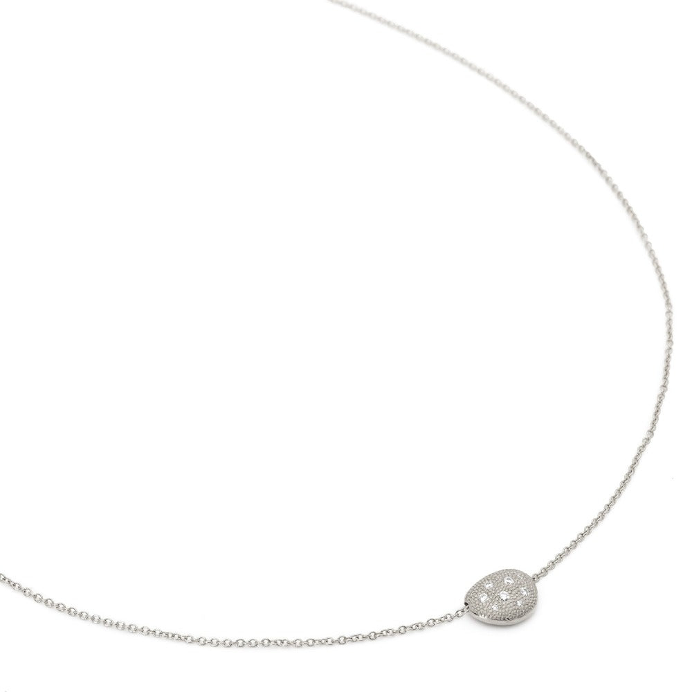 Diamond Petal Slider Pendant - Magpie Jewellery