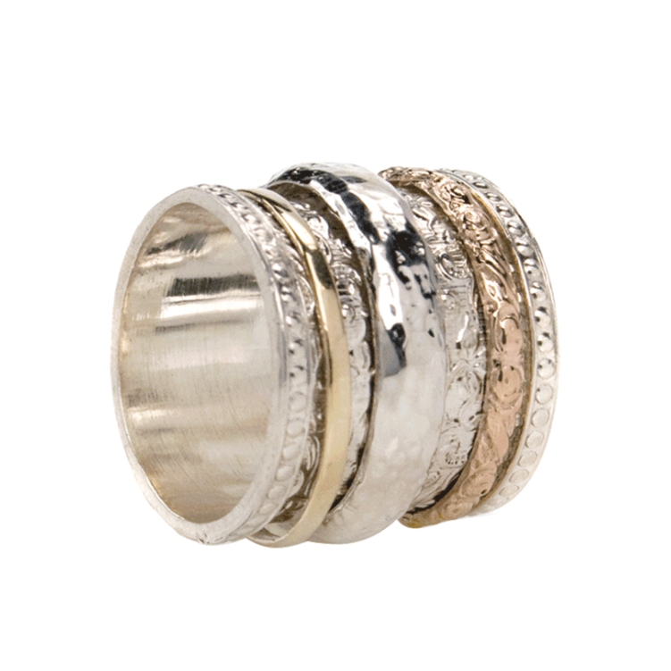 Namaste Ring | Magpie Jewellery