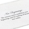 New Beginnings 14k Gold Talisman - Magpie Jewellery