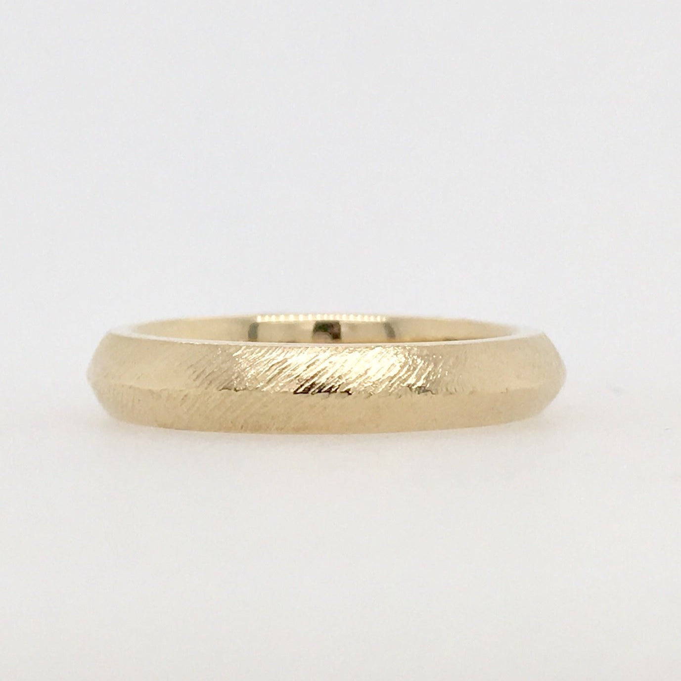 Textured Edge Band - Magpie Jewellery