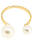 Open Pearl Ring - Magpie Jewellery