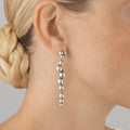 Moonlight Grapes Drop Stud Earrings - Magpie Jewellery