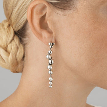 Moonlight Grapes Drop Stud Earrings - Magpie Jewellery