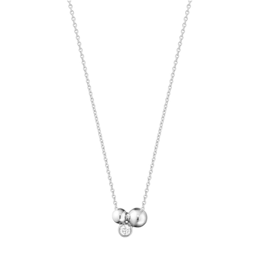 Moonlight Grapes Necklace with Diamond Accent - Magpie Jewellery